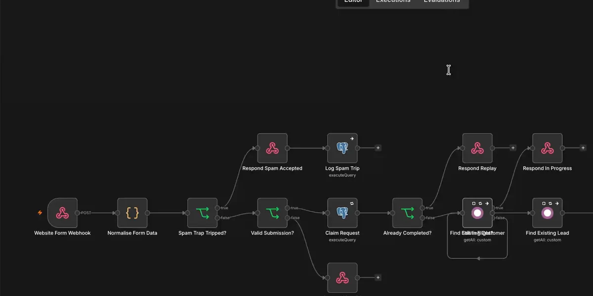 Framer Site & Odoo CRM Automation screenshot